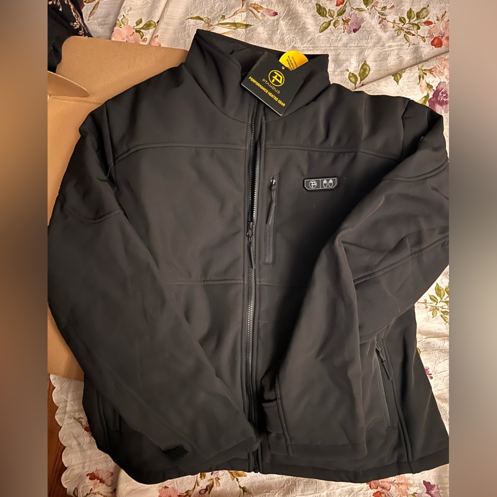 Source Unknown Heated Midnight Black Utility Jacket